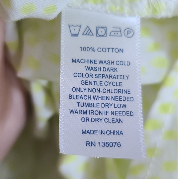 Neon Yellow Button Down Shirt Blouse - Picture 4 of 7